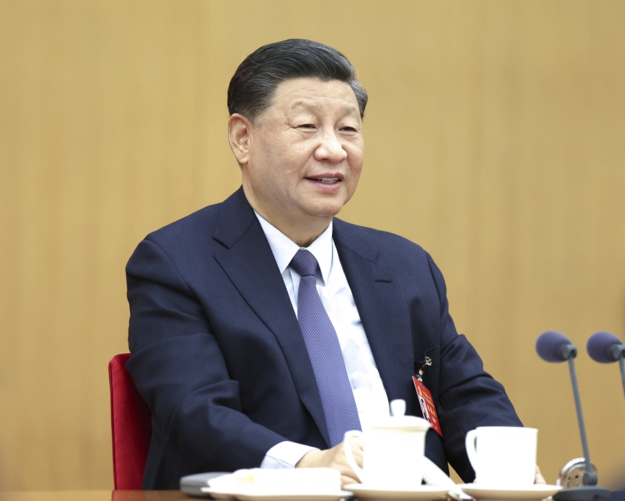 10月17日,习近平同志参加党的二十大广西代表团讨论。 10月17日,习近平同志参加党的二十大广西代表团讨论。